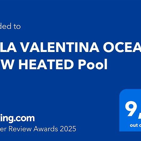 Villa Valentina Ocean View Heated Pool Адехе Экстерьер фото