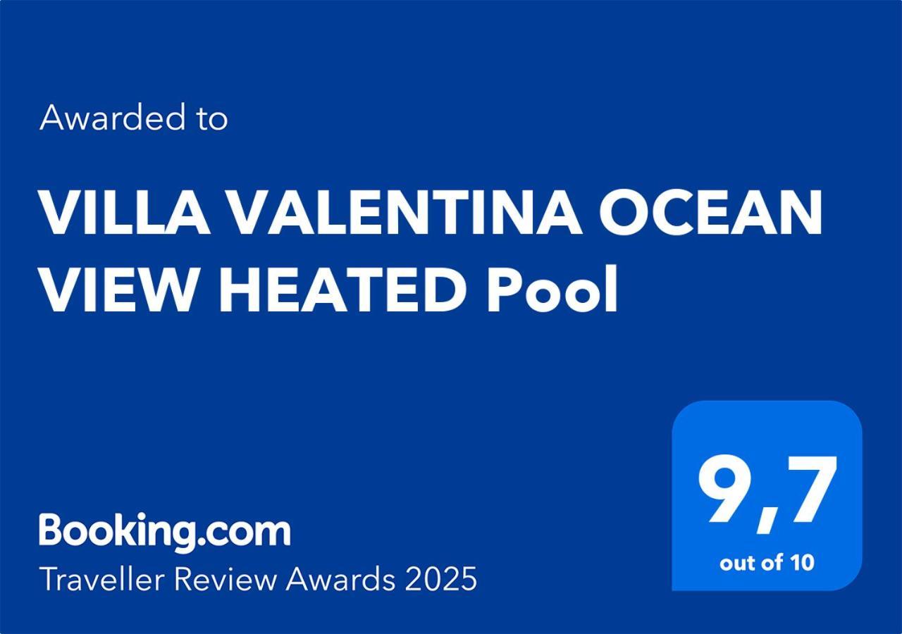 Villa Valentina Ocean View Heated Pool Адехе Экстерьер фото